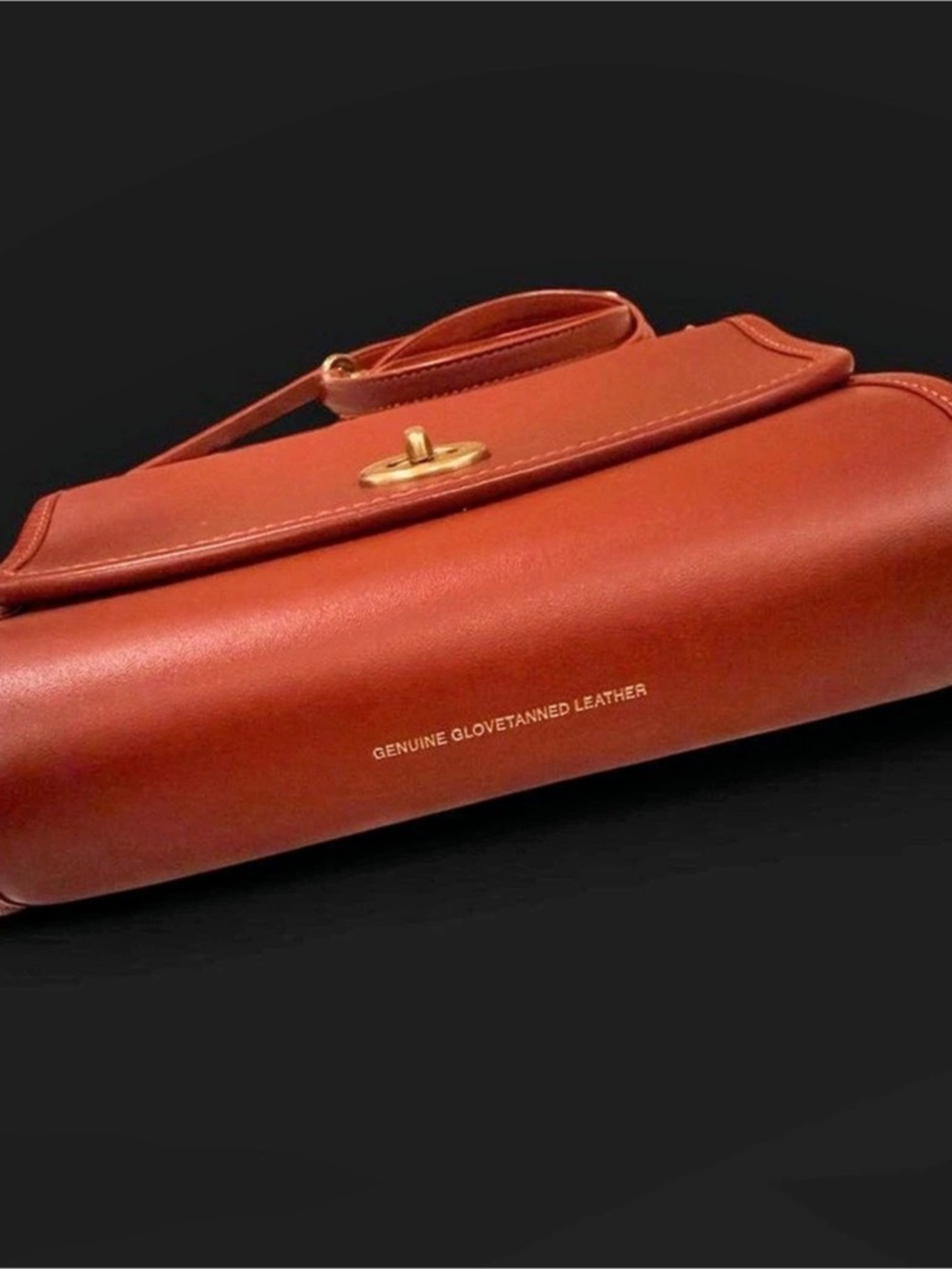 Limited Edition Release Coach Kip Turnlock Crossbody C3486 Red Sand/Canyon - Picture 4 of 6